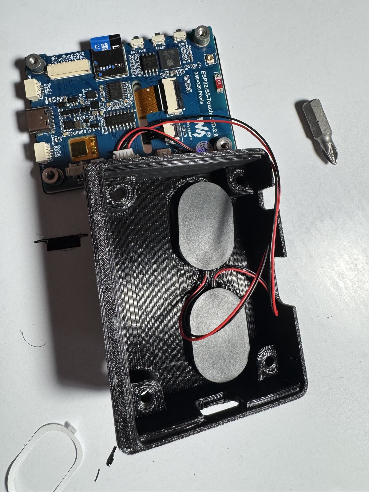 The clock hardware